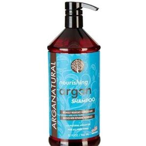 Arganatural Nourishing Argan Shampoo 32 oz Bottle